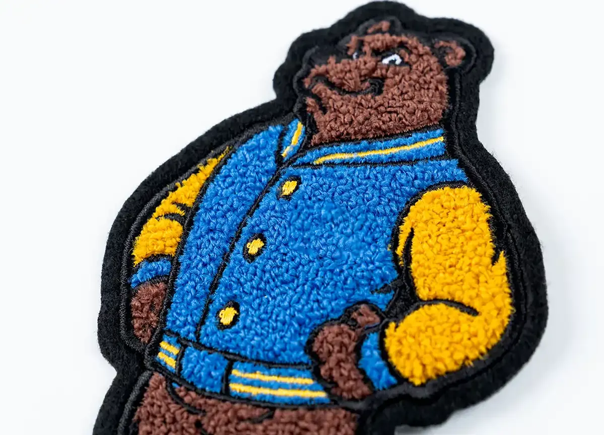 chenille embroidered patches